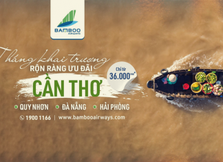 Tưng bừng khai trương đường bay mới Bamboo Airways ưu đãi giá sốc chỉ từ 36k