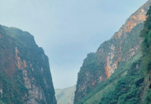 Chèo thuyền Kayak trên sông Nho Quế